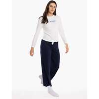 Image of Adelaide Crows Womens Long Sleeve PJ Set