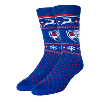 Western Bulldogs AFL Adults Ugly Xmas Socks