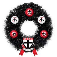 St Kilda Saints Christmas Wreath