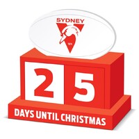 Sydney Swans Xmas Countdown Blocks