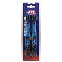 Port Adelaide Power AFL Mascot Kids Toothbrush - 2 Pack