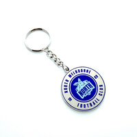 North Melbourne Kangaroos Round Logo Keyring