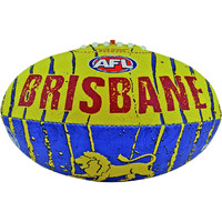 Brisbane Lions Size 2 Synthetic Football