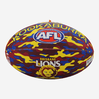 Brisbane Lions Size 5 Camo Football
