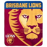 Brisbane Lions Polar Fleece Rug
