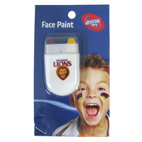 Brisbane Lions Face Paint Stick