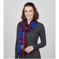 Brisbane Lions Tartan Scarf