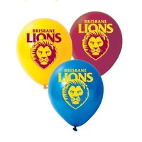 Image of Brisbane Lions Printed Balloons