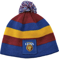 Image of Brisbane Lions Baby Bar Beanie