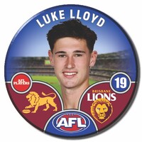 Brisbane Lions 2025 Player Pin Badge - LLOYD