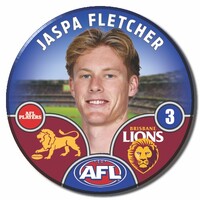 Brisbane Lions 2025 Player Pin Badge - FLETCHER