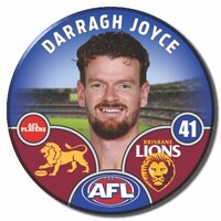 Brisbane Lions 2025 Player Pin Badge - JOYCE