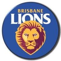 Brisbane Lions 2025 Metal Pin Badge - LOGO
