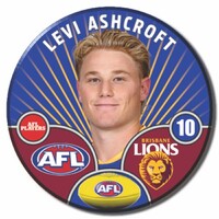 Brisbane Lions 2026 Player Pin Badge - ASHCROFT, L