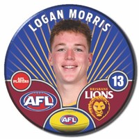 Brisbane Lions 2026 Player Pin Badge - MORRIS