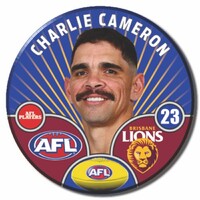 Brisbane Lions 2026 Player Pin Badge - CAMERON