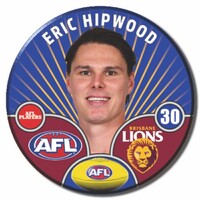 Brisbane Lions 2026 Player Pin Badge - HIPWOOD