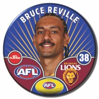 Brisbane Lions 2026 Player Pin Badge - REVILLE