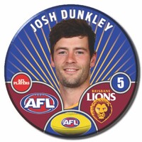 Brisbane Lions 2026 Player Pin Badge - DUNKLEY
