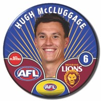 Brisbane Lions 2026 Player Pin Badge - MCCLUGGAGE