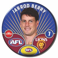 Brisbane Lions 2026 Player Pin Badge - BERRY