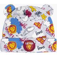 Image of Brisbane Lions Baby Cloud Beanie
