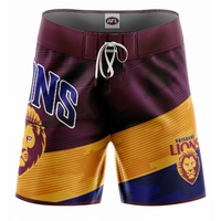 Brisbane Lions Youths Barrel Board Shorts