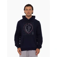 Brisbane Lions Mens Two-Tone Logo Hood