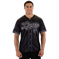 Brisbane Lions Blackout Baseball Shirt