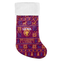 Brisbane Lions Jumbo Xmas Stocking
