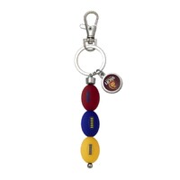 Brisbane Lions 3 Ball Charm Keyring