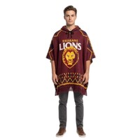 Brisbane Lions Dakota Knitted Poncho