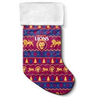 Image of Brisbane Lions Jumbo Christmas Stocking