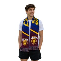 Brisbane Lions Velocity Scarf