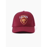 Image of Brisbane Lions Adults Budget Full Logo Cap