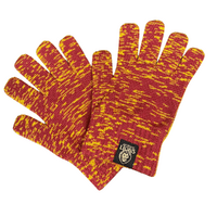 Brisbane Lions Adults Two Toned Woollen Gloves