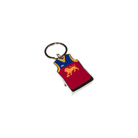 Image of Brisbane Lions Guernsey Bottle Opener Keyring