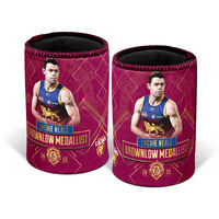 Brisbane Lions Lachie Neale 2023 Brownlow Stubby Holder