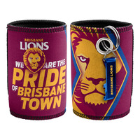 Brisbane Lions Stubby Holder with Opener