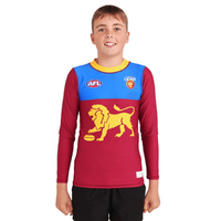 Image of Brisbane Lions Kids Rash Top