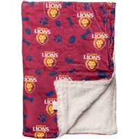 Image of Brisbane Lions Dog Blanket