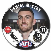 Collingwood Magpies 2025 Player Pin Badge - MCSTAY