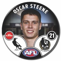 Collingwood Magpies 2025 Player Pin Badge - STEENE