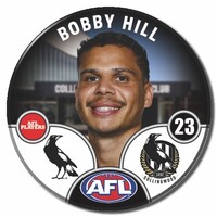 Collingwood Magpies 2025 Player Pin Badge - HILL
