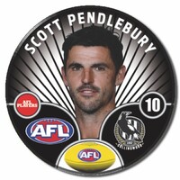 Collingwood Magpies 2026 Player Pin Badge - PENDLEBURY