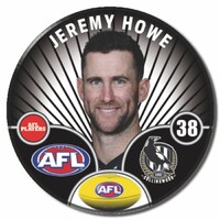 Collingwood Magpies 2026 Player Pin Badge - HOWE