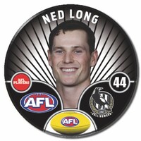 Collingwood Magpies 2026 Player Pin Badge - LONG