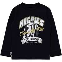 Collingwood Magpies Kids Long Sleeve Tee