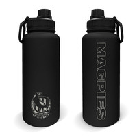 Collingwood Magpies Stainless Steel 960mL Drink Bottle