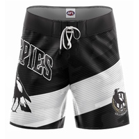 Collingwood Magpies Youths Barrel Board Shorts